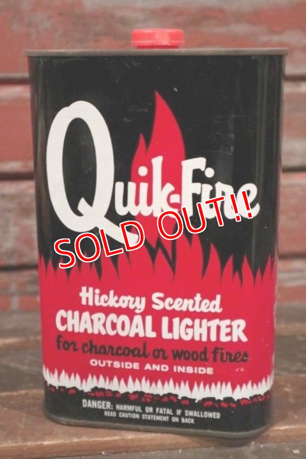 画像1: dp-210401-100 Quick-Fire CHARCOAL LIGHTER / Vintage Can