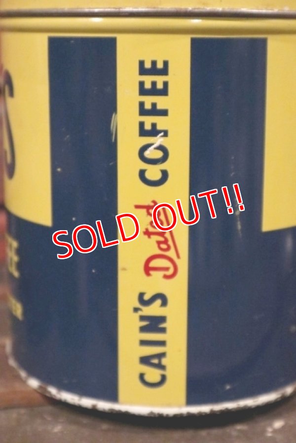 画像5: dp-210501-05 CAIN'S / Vintage Coffee Can