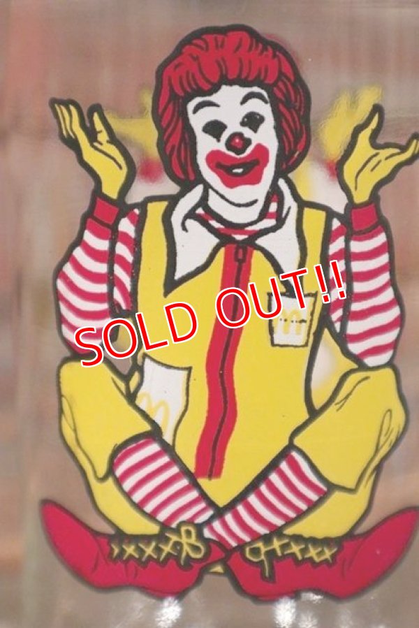 画像3: gs-210501-07 McDonald's / 1970's Collector Series "Ronald McDonald" Glass