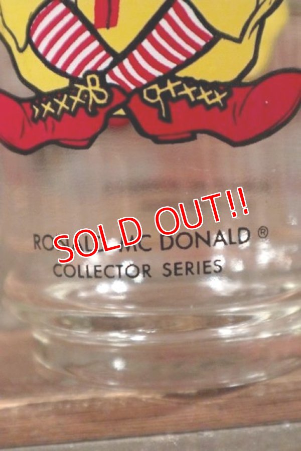 画像4: gs-210501-07 McDonald's / 1970's Collector Series "Ronald McDonald" Glass