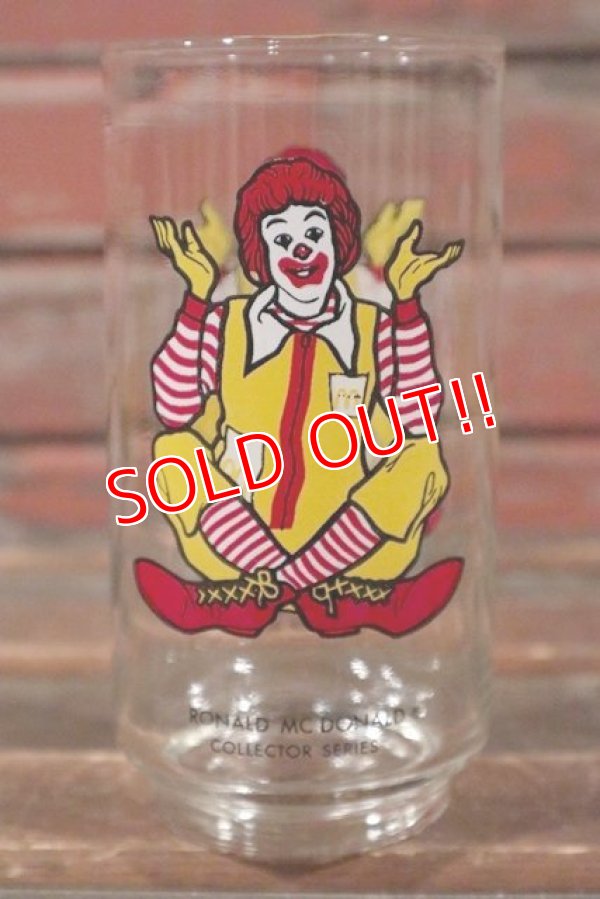 画像1: gs-210501-07 McDonald's / 1970's Collector Series "Ronald McDonald" Glass