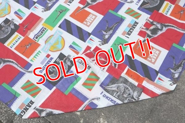 画像7: ct-210401-02 Jurassic Park / 1992 Flat Sheet (Twin)