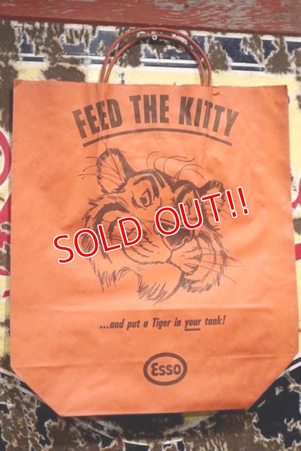 画像1: ct-190301-42 Esso / Tango Tiger 1960's Paper Bag