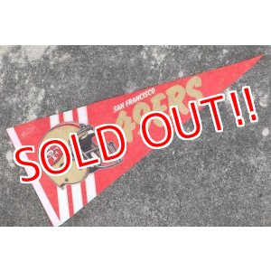 画像: ct-210401-106 SAN FRANCISCO 49ERS / 1980's Pennant