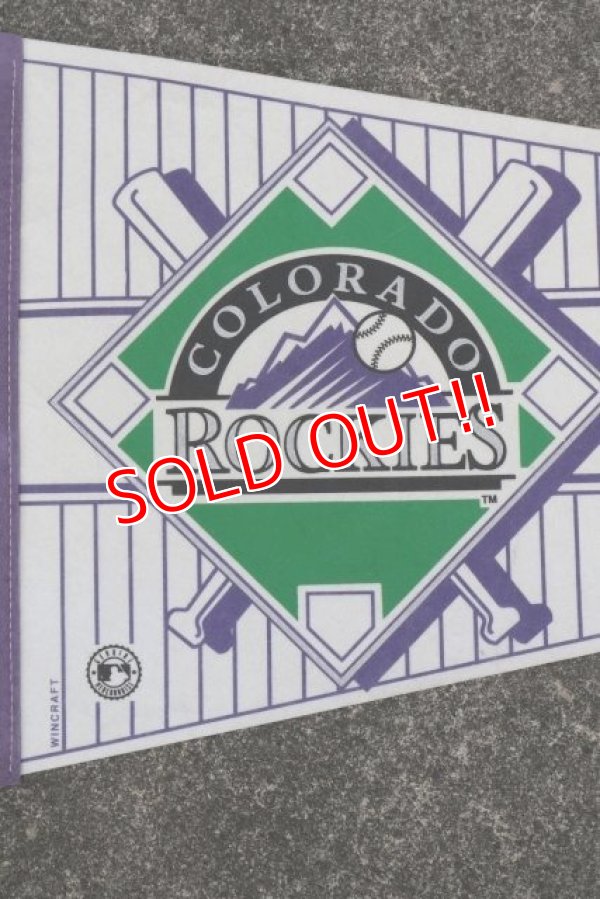 画像2: ct-210501-14 COLORADO ROCKIES / 1990's Pennant