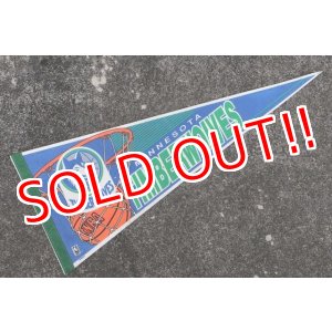 画像: ct-210501-16 MINNESOTA TIMBERWOLVES  / 1990's Pennant