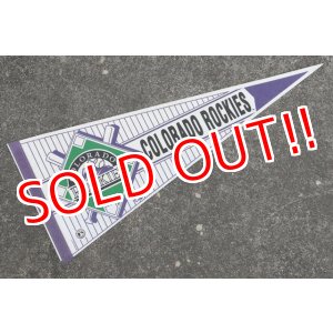 画像: ct-210501-14 COLORADO ROCKIES / 1990's Pennant