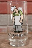 画像1: ct-210501-62 Popeye / Coca Cola 1975 Glass "Rough House"