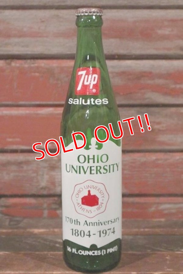 画像1: dp-210501-52 7up / OHIO UNIVERSITY 170th Anniversary Bottle