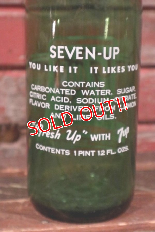画像4: dp-210301-72 7up / 1950's 1 PINT 12 FL.OZ. Bottle