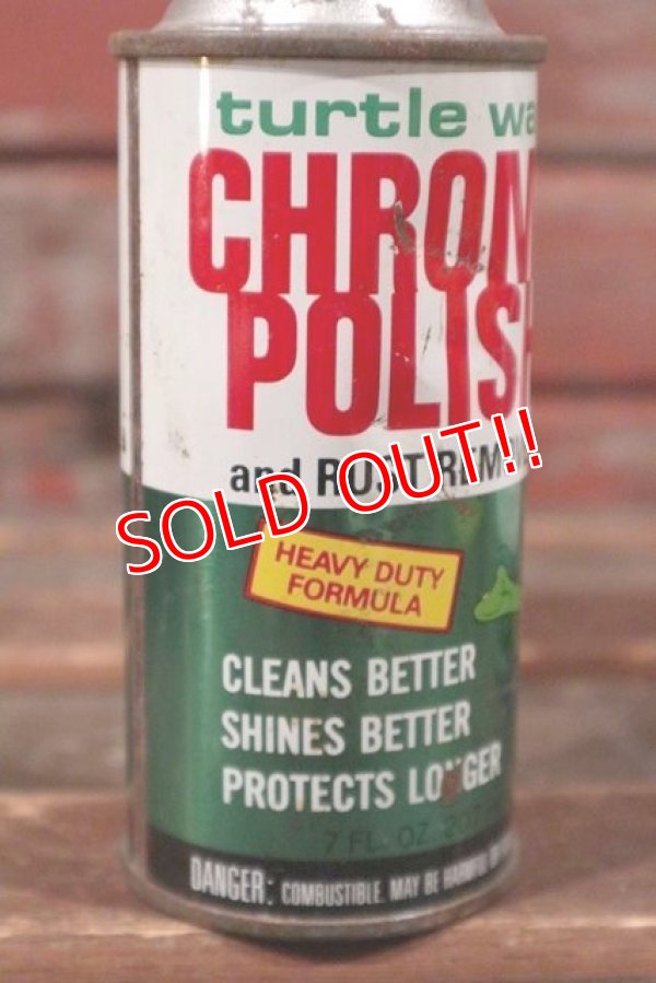 画像3: dp-210501-36 Turtle Wax / 1983 Chrome Polish Can