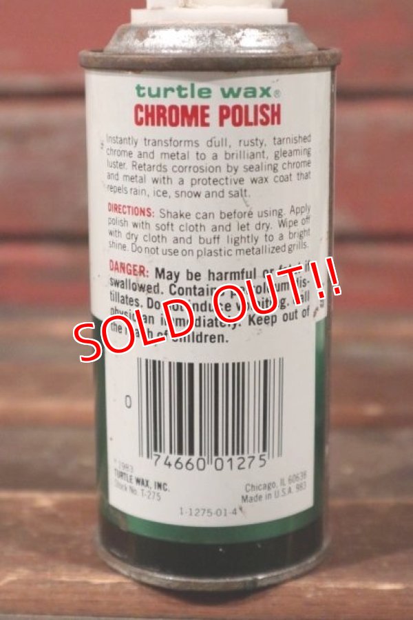 画像4: dp-210501-36 Turtle Wax / 1983 Chrome Polish Can