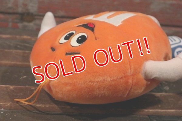 画像4: ct-210501-67 Mars / m&m's 1987 Plush Doll (Orange)