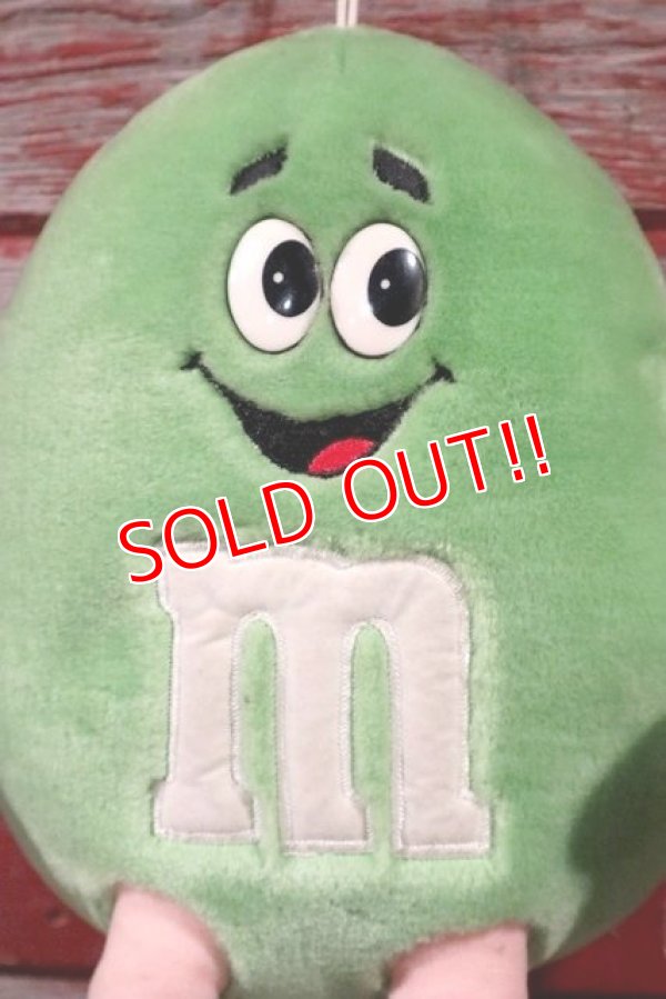 画像2: ct-210501-66 Mars / m&m's 1987 Plush Doll (Green)
