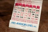 画像: dp-201114-42 MID AMERICAN LINES, INC / Vintage Lucky Match