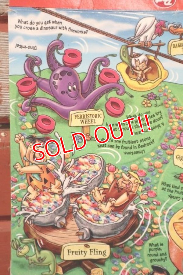 画像5: ct-201114-92 The Flintstones / Post 1996 Fruity Pebbles Cereal Box