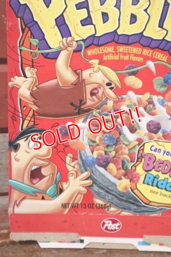 画像2: ct-201114-92 The Flintstones / Post 1996 Fruity Pebbles Cereal Box