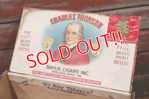 画像2: dp-210401-02 Vintage Cigar Box