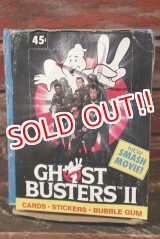 画像: ct-210601-04 GHOSTBUSTRERS II / Topps 1989 Trading Card Box