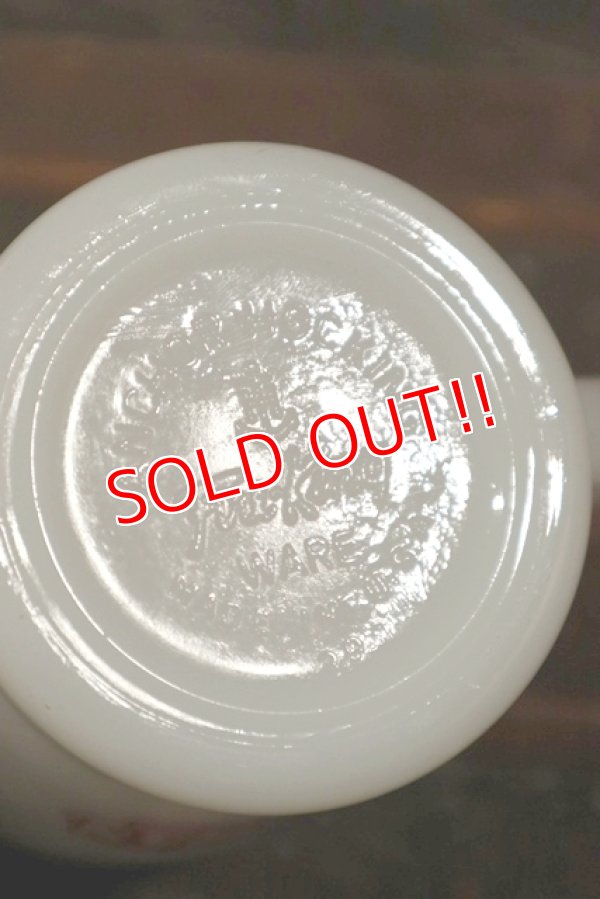 画像8: kt-210601-04 ROBIN / Fire-King 1960's D-Handle Mug