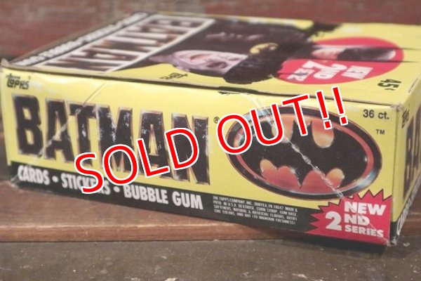 画像4: ct-210601-06 BATMAN / Topps 1989 Trading Card Box 2ng Series