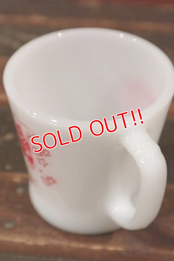 画像4: kt-210601-04 ROBIN / Fire-King 1960's D-Handle Mug