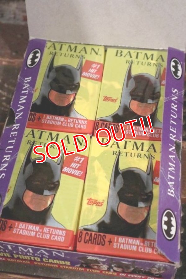 画像5: ct-210601-07 BATMAN RETURNS / Topps 1992 Trading Card Box