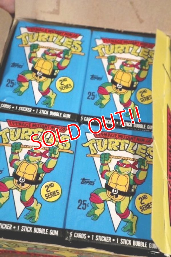 画像5: ct-210601-10 TEENAGE MUTANT NINJA TURTLES / Topps 1990 Trading Card Box 2nd Series