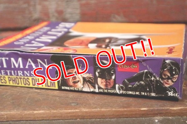 画像4: ct-210601-08 BATMAN RETURNS / O-Pee-Chee 1992 Trading Card Box