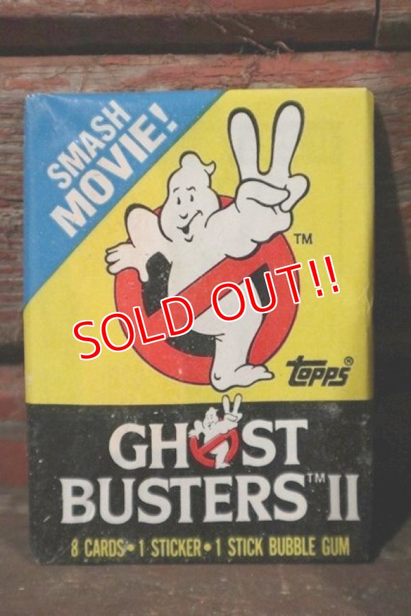 画像8: ct-210601-04 GHOSTBUSTRERS II / Topps 1989 Trading Card Box