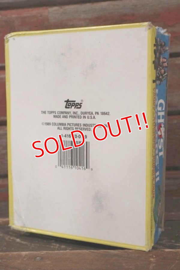 画像11: ct-210601-04 GHOSTBUSTRERS II / Topps 1989 Trading Card Box