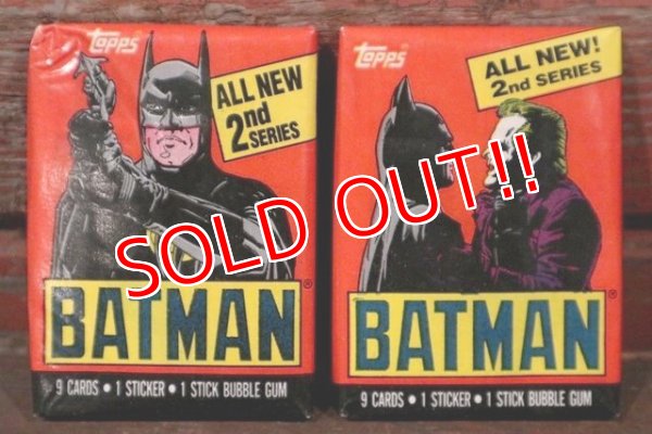 画像6: ct-210601-06 BATMAN / Topps 1989 Trading Card Box 2ng Series
