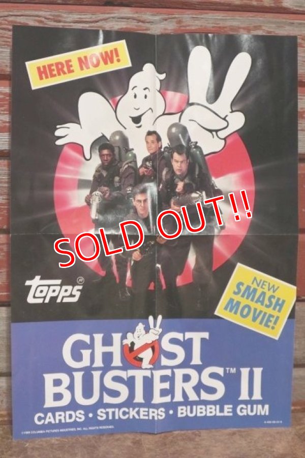 画像12: ct-210601-04 GHOSTBUSTRERS II / Topps 1989 Trading Card Box