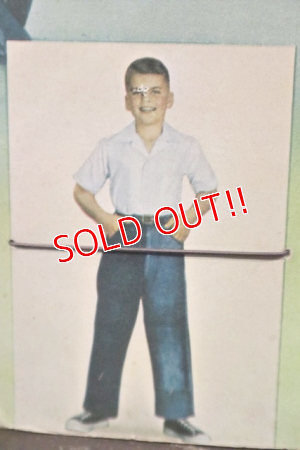 画像7: dp-210601-01 Good Housekeeping / 1950's "EVERBLUE" Denim Cardboard Sign