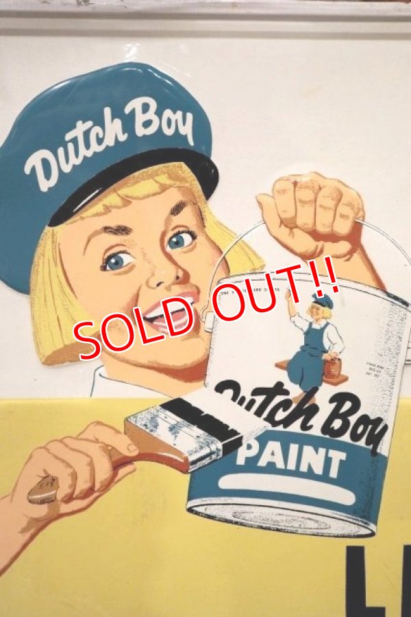 画像2: dp-210527-01 Dutch Boy / Vintage Metal Sign