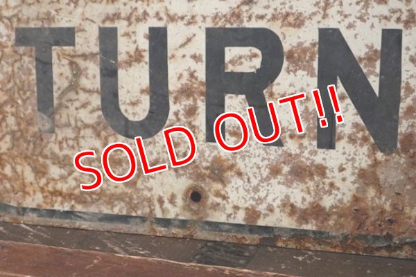 画像4: dp-210501-64 Road Sign / NO LEFT TURN