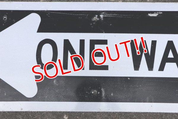 画像3: dp-210401-63 Road Sign "⇐ONE WAY"
