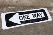 画像1: dp-210401-63 Road Sign "⇐ONE WAY"