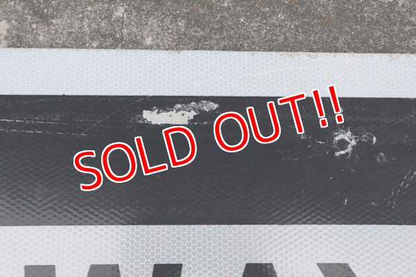 画像5: dp-210401-63 Road Sign "⇐ONE WAY"