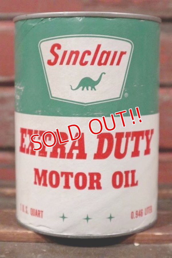 画像1: dp-210501-78 Sinclair / Motor Oil One U.S. Quart Can