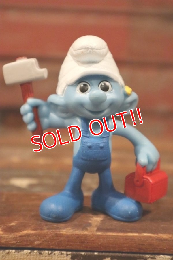 画像1: ct-210501-100 Smurf / McDonald's 2013 Meal Toy "Handy Smurf"