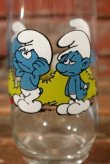 画像2: gs-141101-190 SMURF / Hardee's 1982 Glass "BRAINY"