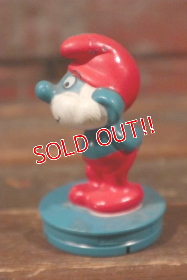 画像4: ct-111018-34 Papa Smurf / 1982 Plastic Figure