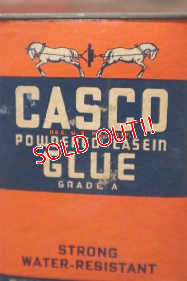 画像2: dp-210501-19 CASCO GLUE / Vintage Tin Can