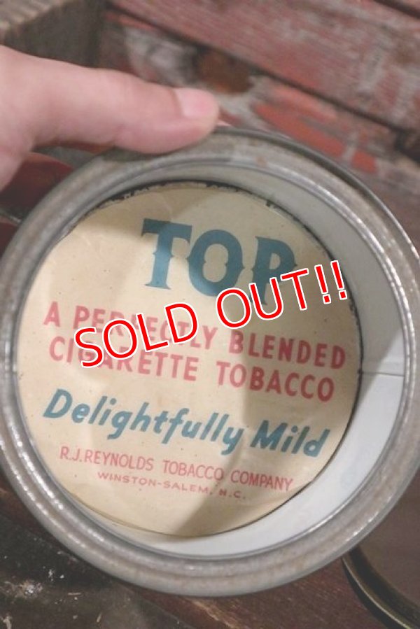 画像7: dp-210501-23 TOP CIGARETTE TOBBACO / Vintage Tin Can