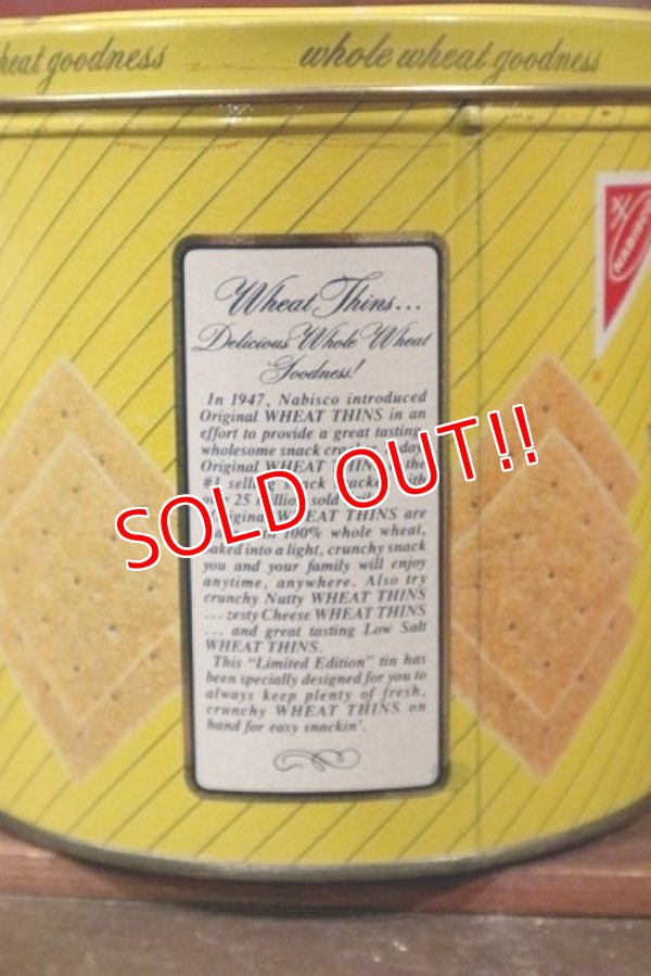 画像4: dp-210501-30 Nabisco Original Wheat Thins / 1987 Tin Can
