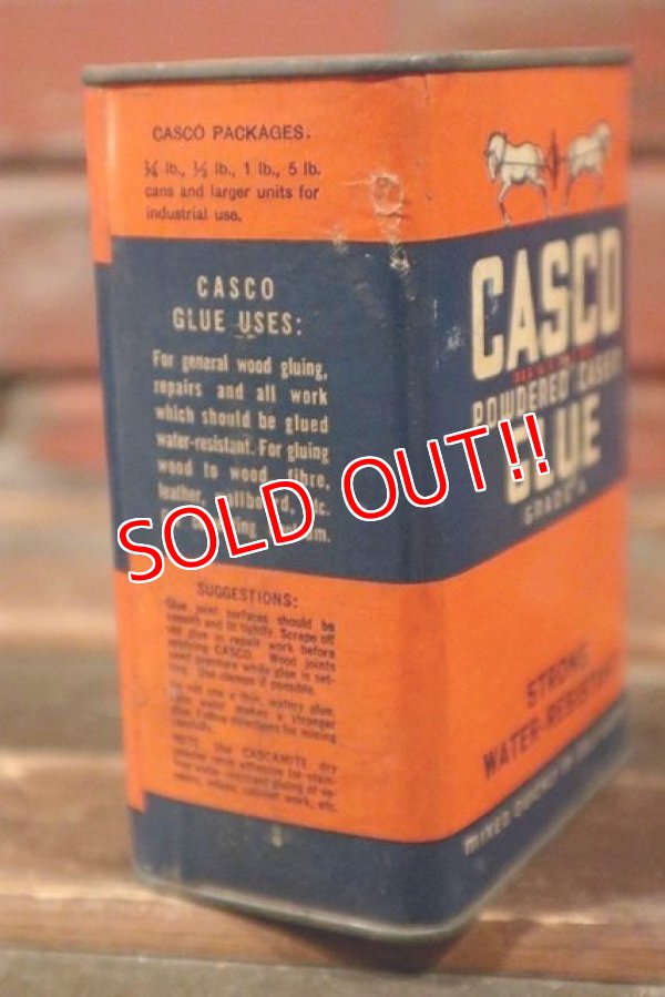 画像5: dp-210501-19 CASCO GLUE / Vintage Tin Can