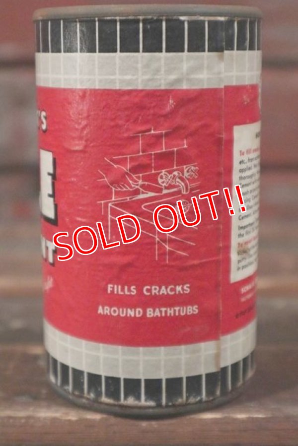 画像3: dp-210501-22 SCHALK'S TILE CEMENT / Vintage Tin Can