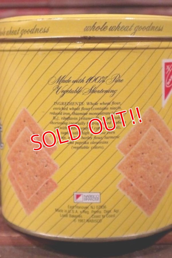 画像5: dp-210501-30 Nabisco Original Wheat Thins / 1987 Tin Can