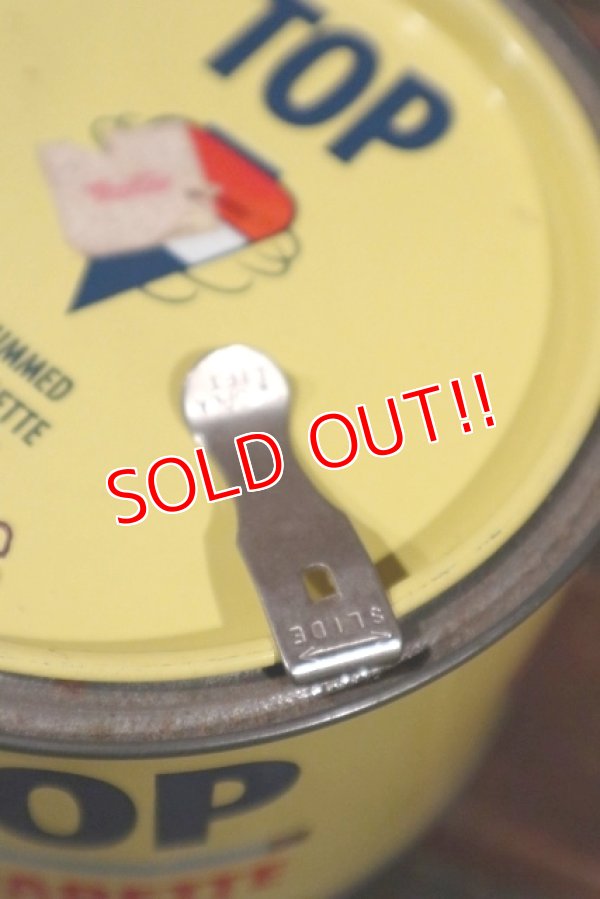 画像6: dp-210501-23 TOP CIGARETTE TOBBACO / Vintage Tin Can